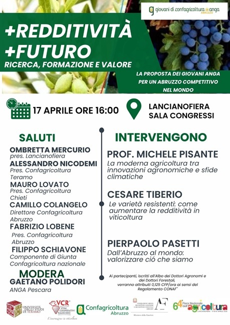 Coldiretti eventi 17 e 19 aprile