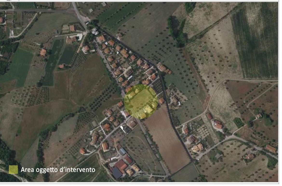 area oggetto di intervento
