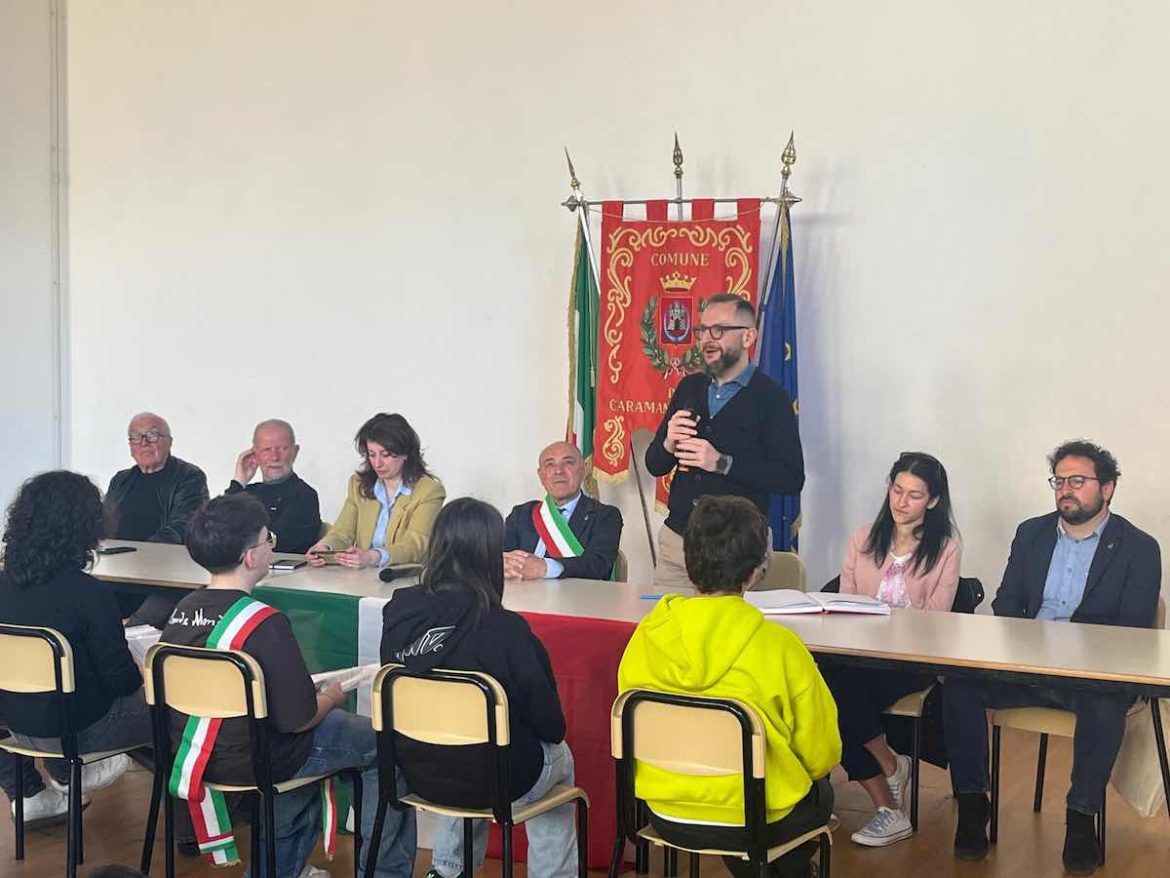 cerimonia insediamento caramanico terme