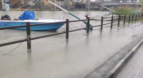 fiume pescara acqua alta fiume pescara acqua alta