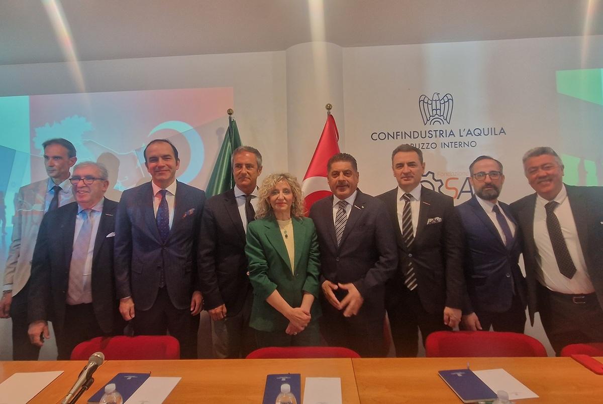 Confindustria L'Aquila imprese turche