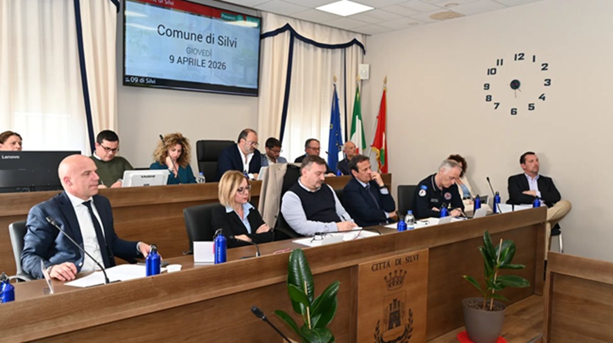 riunione Consiglio Comunale Silvi frana