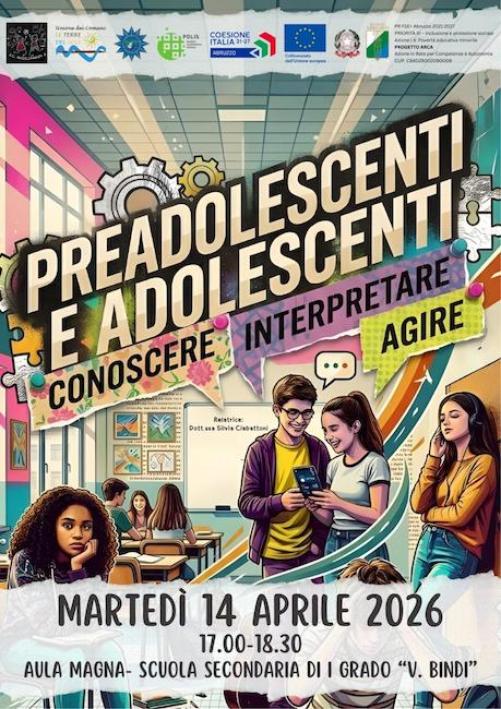 preadolescenti adolescenti 14 aprile 2026