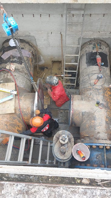 rete idrica lavori manoppello