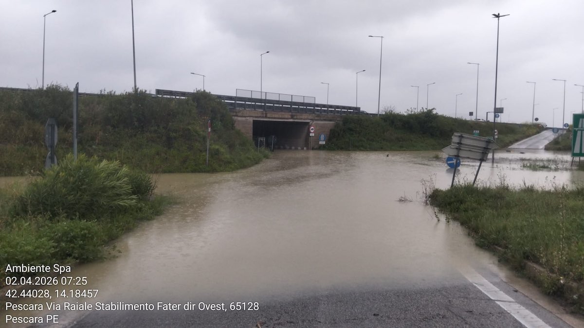 sottopasso autostradale pescara