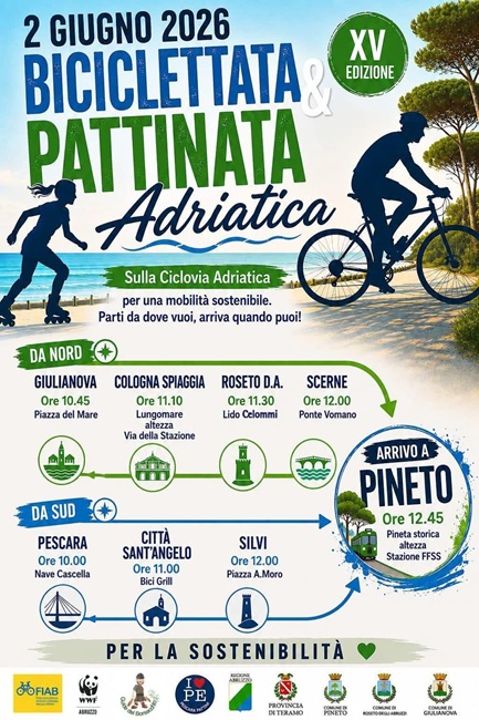 Biciclettata Pattinata Adriatica
