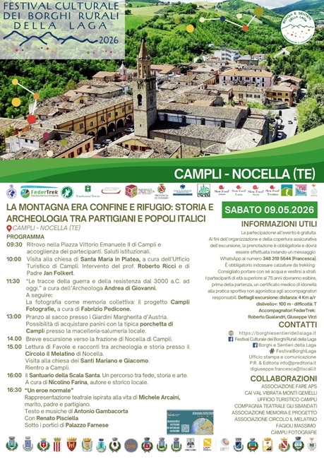 Festival dei borghi e del Monti della Laga 9 maggio