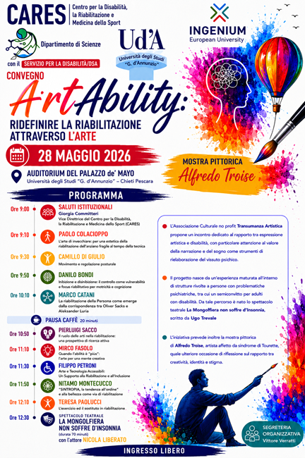 Locandina ArtAbility - Chieti - 28 maggio 2026