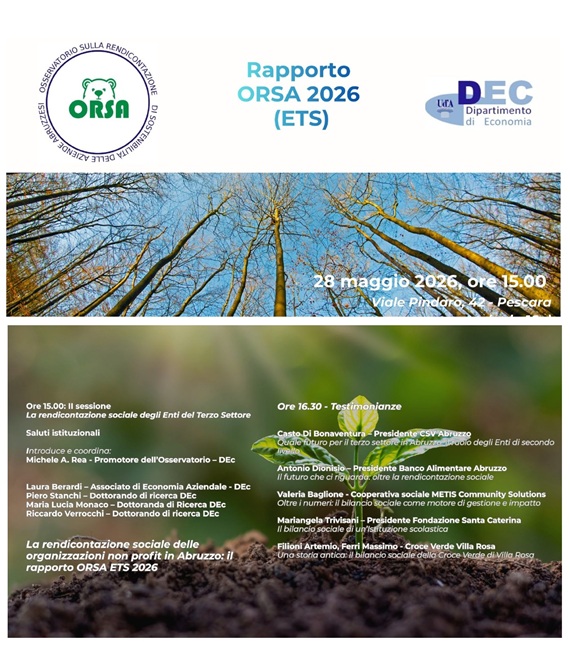 Presentazione Rapporto Orsa 2026