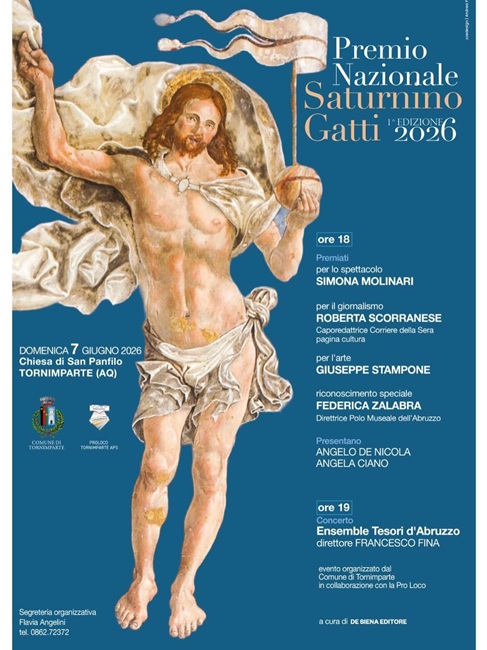 Premio Nazionale Saturnino Gatti 2026