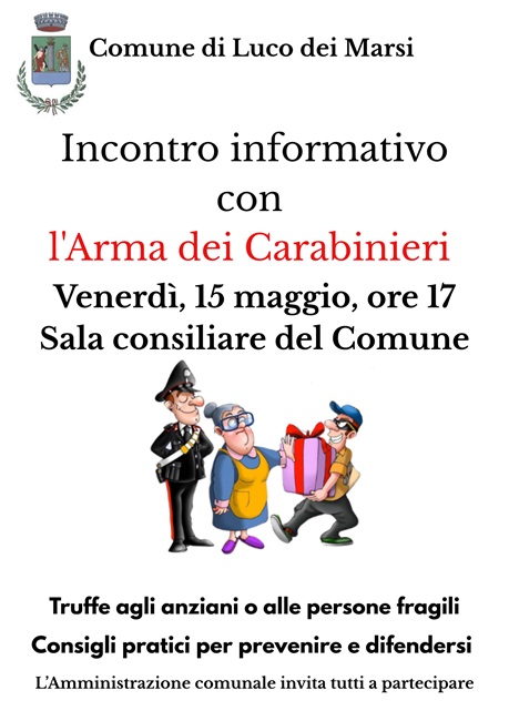 ruffe agli anziani o alle persone fragili 