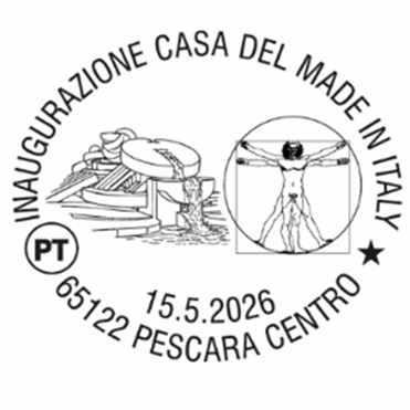 annullo filatelico casa del made in italy