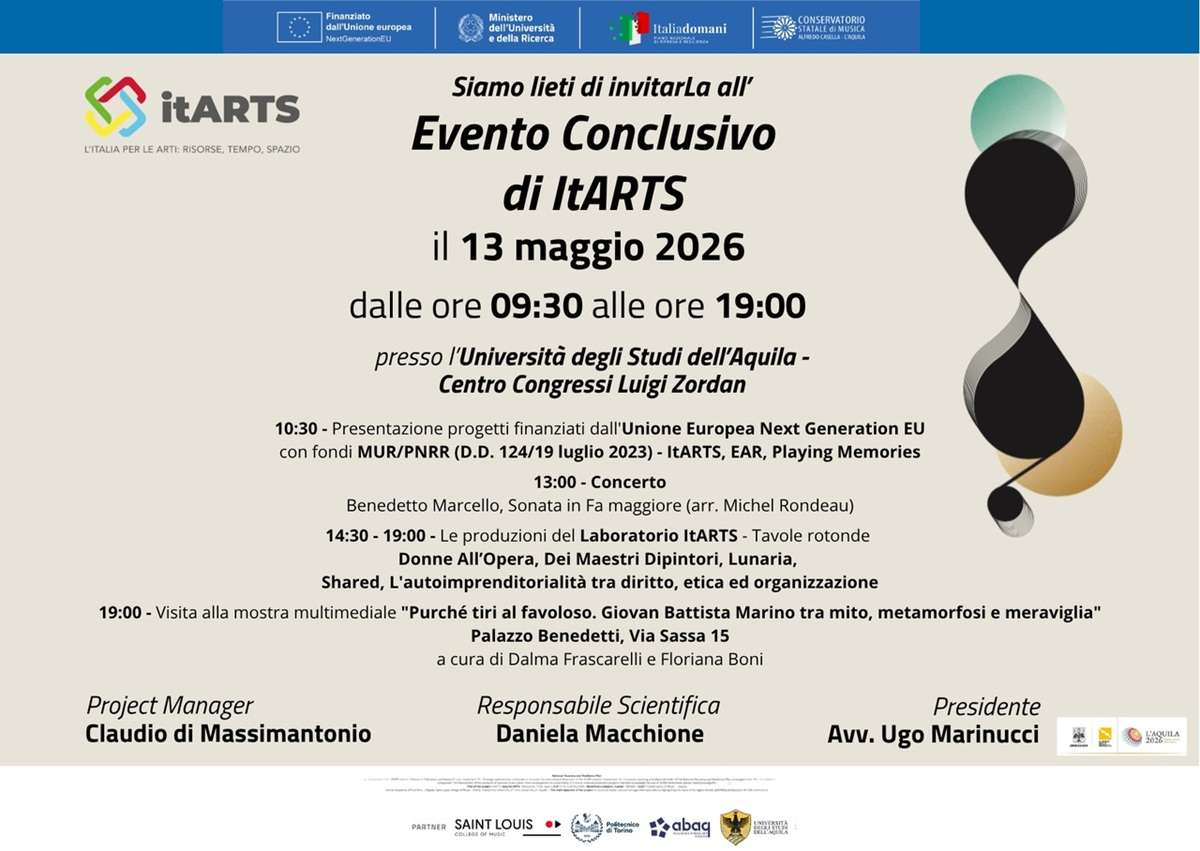 Evento ITArts L'Aquila