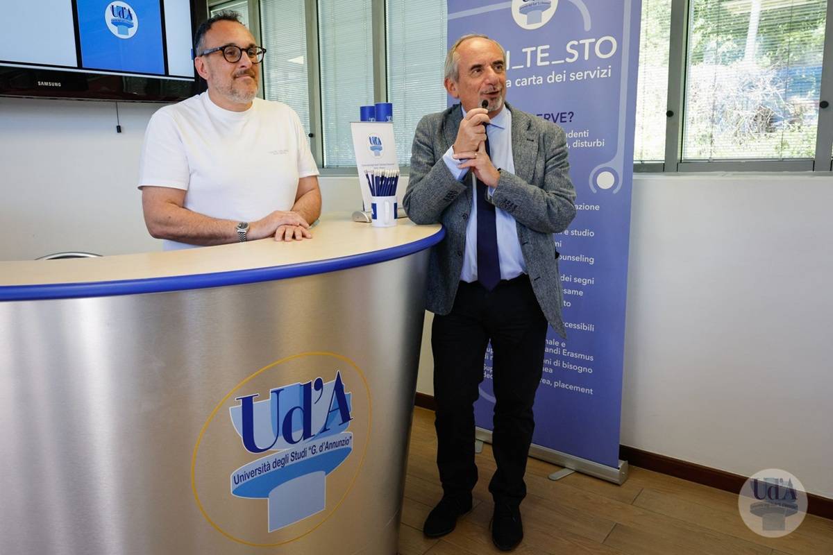 Inaugurazione info point UD'A Chieti