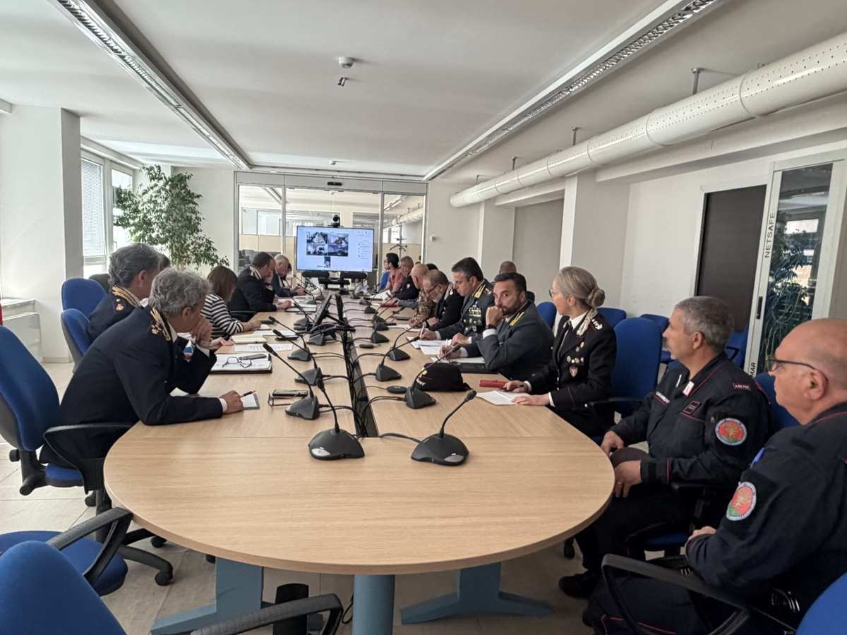 Riunione Prefettura L'Aquila 26 maggio