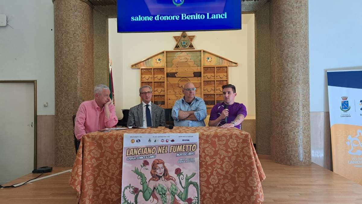 presentazione Lanciano nel fumetto 2026