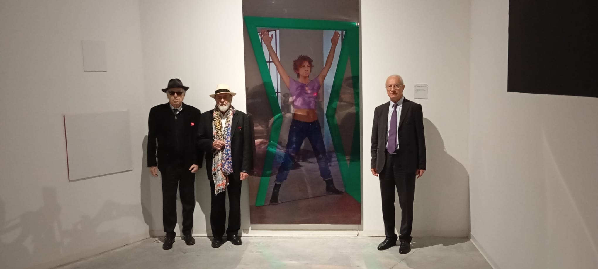 inaugurazione mostra pistoletto