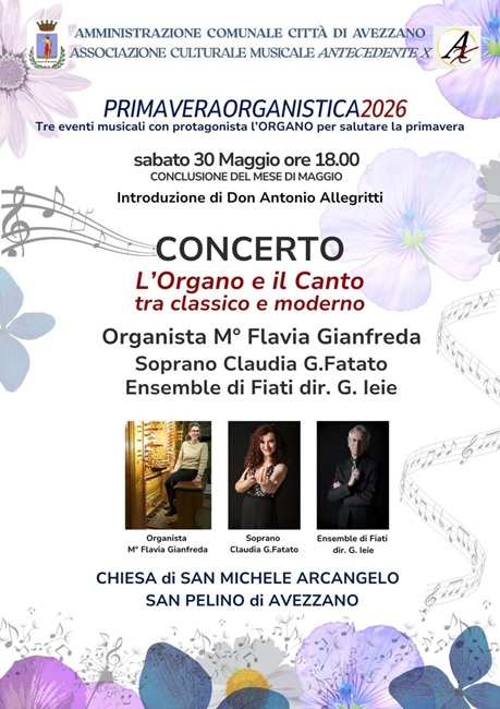 primavera organistica 2026 avezzano