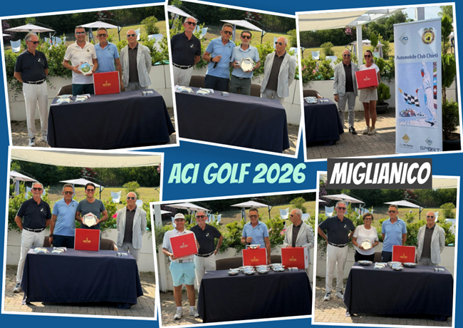ACI Golf Miglianico - Foto premiazioni