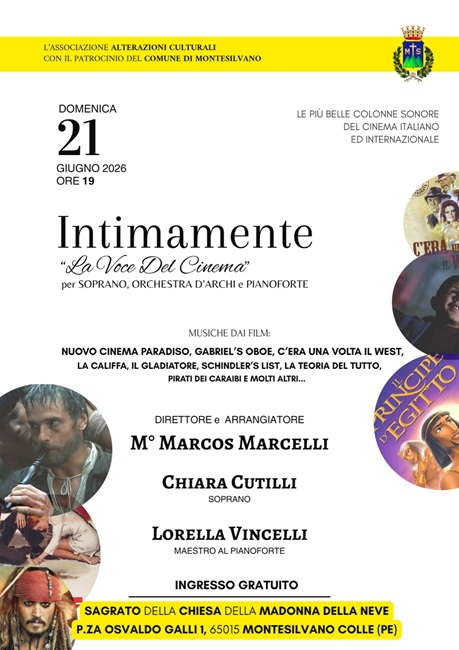 Concerto 21 Giugno - Intimamente