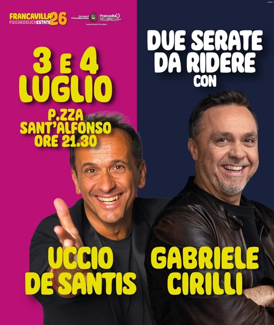 Due serate da ridere Francavilla al mare