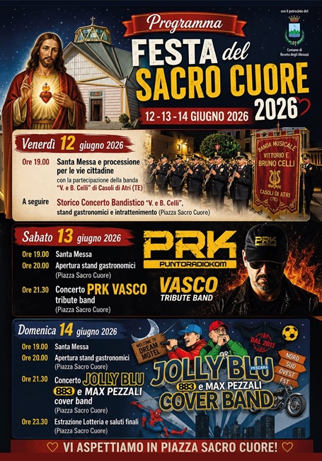 Festa Sacro Cuore Roseto