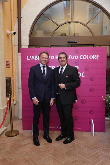 Il Ministro Lollobrigida con il Presidente Nicodemi