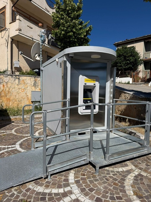 L'ATM Postamat di Abbateggio