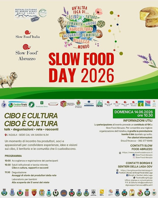 Locandina 14 giugno Slow Food
