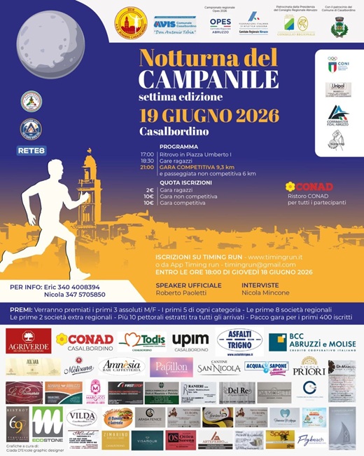 Notturna del Campanile 19062026 locandina