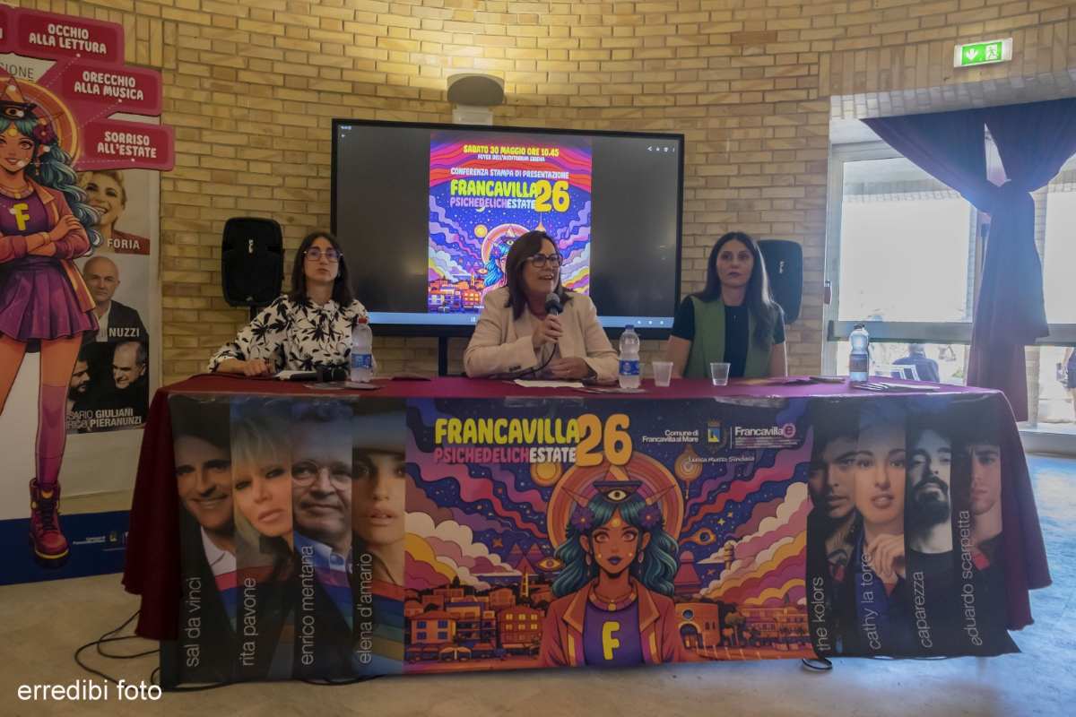 presentazione eventi estivi 2026 Francavilla al mare