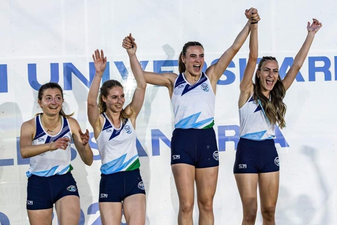 staffetta femminile 4x100: