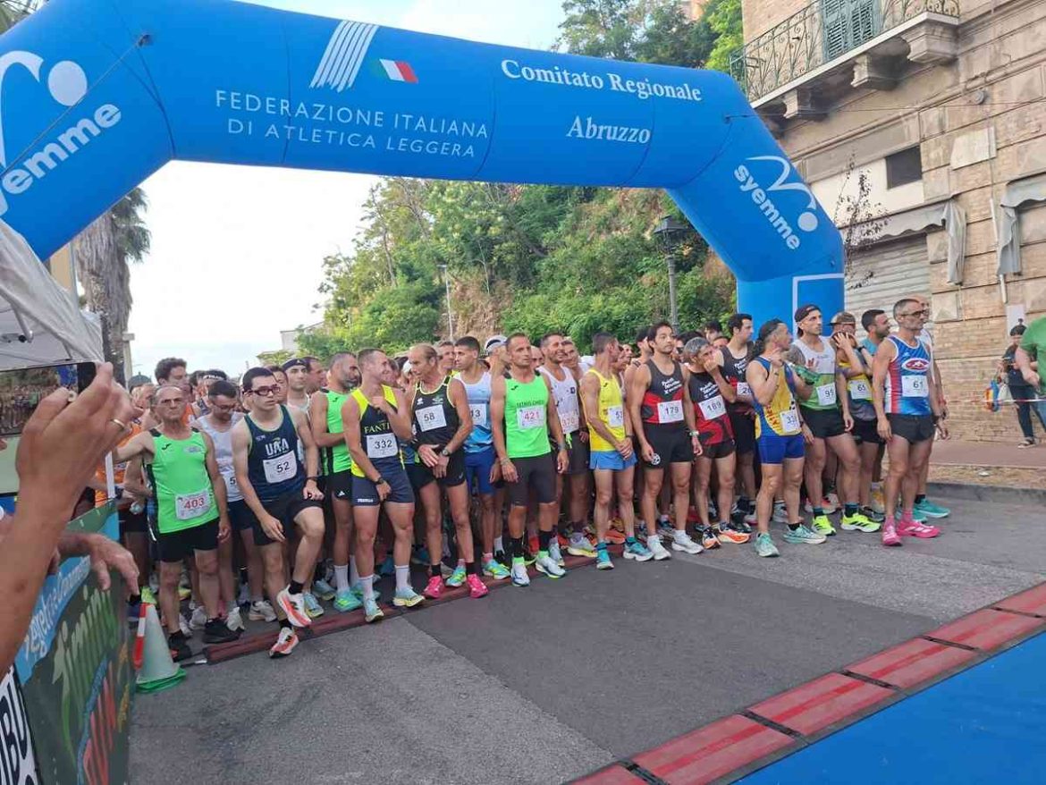 Notturna Lancianese 2026 - partenza