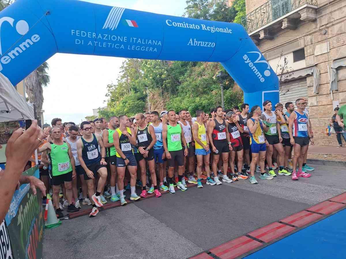 Notturna Lancianese 2026 - partenza
