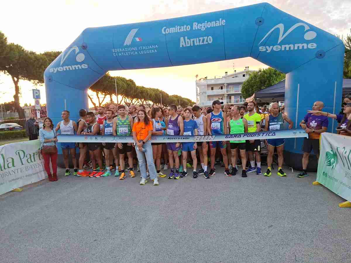 Roseto Endu Run 2026 Partenza