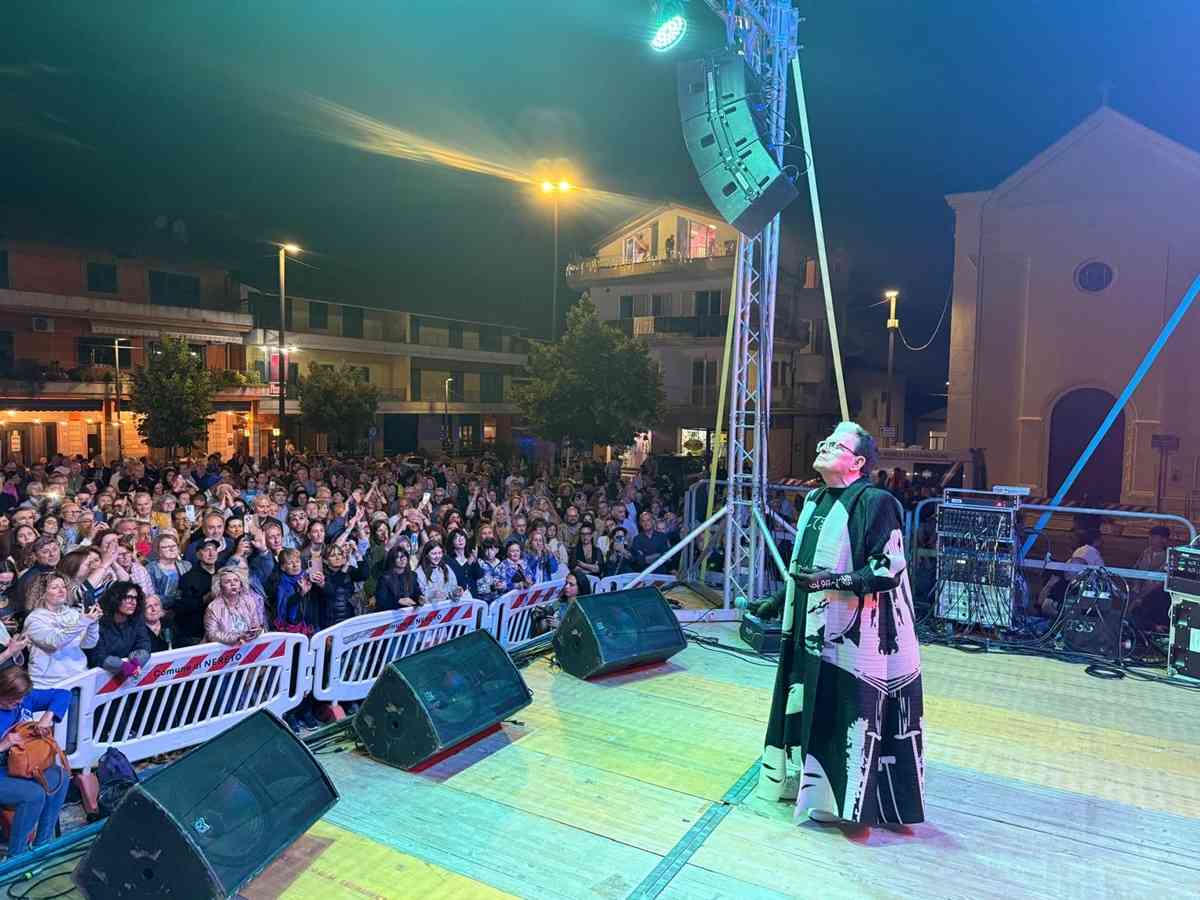 Cristiano Malgioglio a Sant'Onofrio di Campli