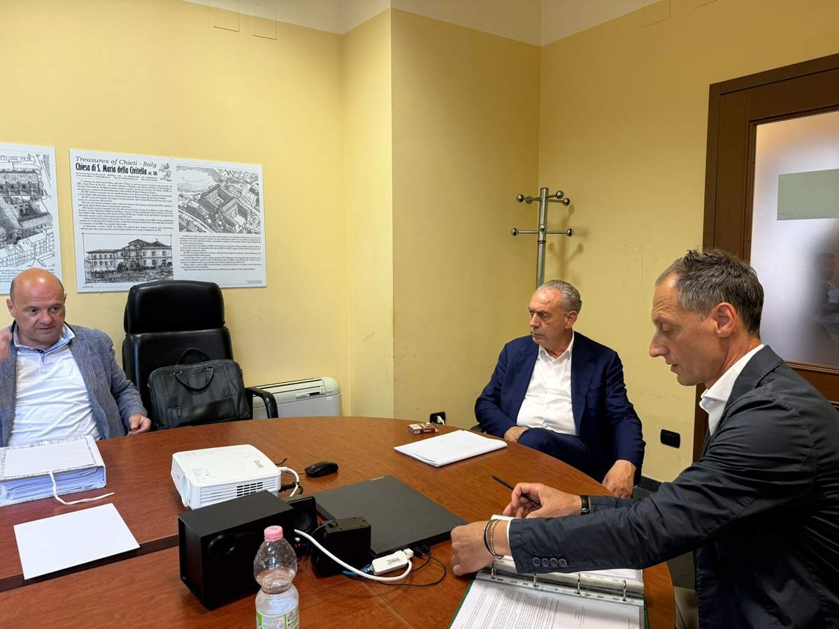 riunione Legnini su cantieri strategici