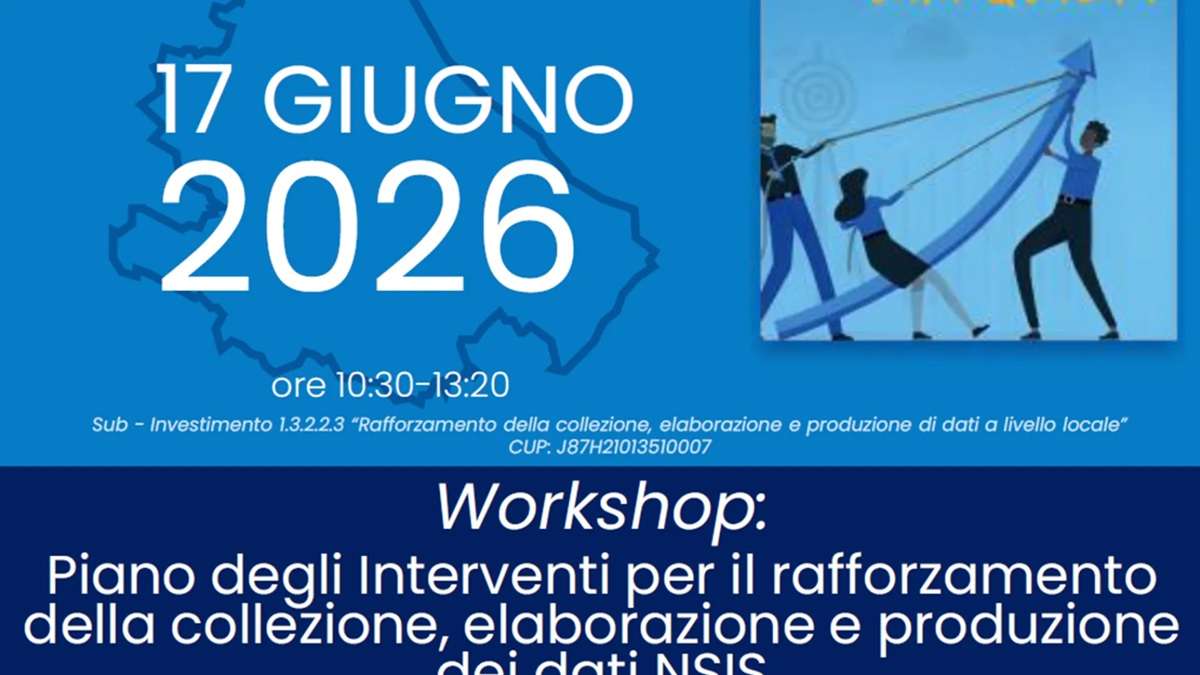 workshop dati sanitari
