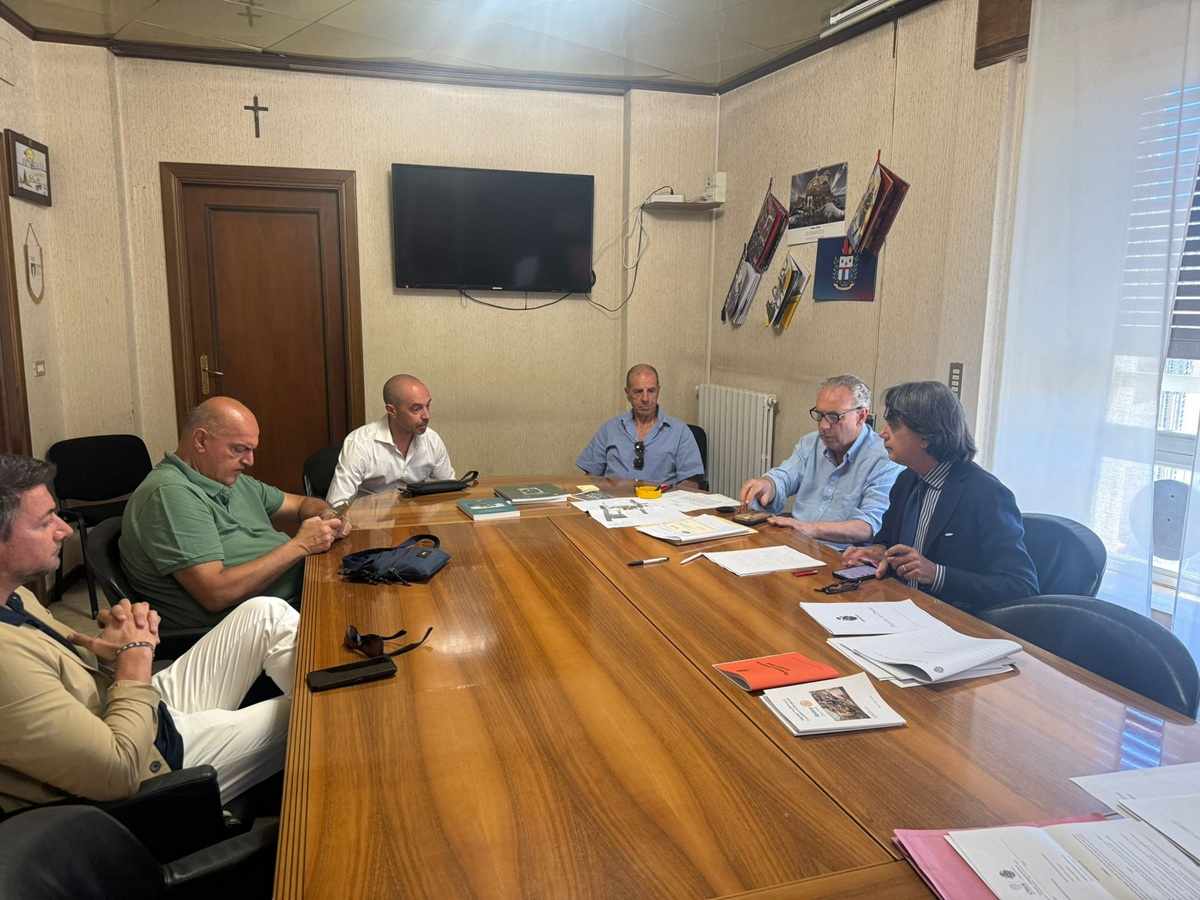 Incontro legnini con i candidati Sindaco