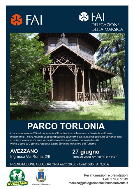 vsita guidata FAI Parco Torlonia