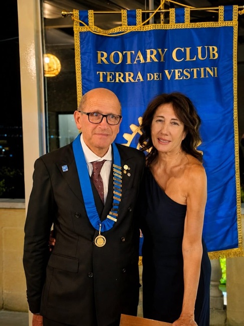 Giovacchino nuovo Presidente del Rotary Terra dei Vestini.