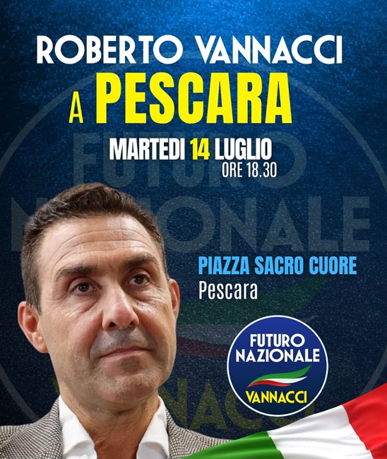 Roberto Vannacci Pescara
