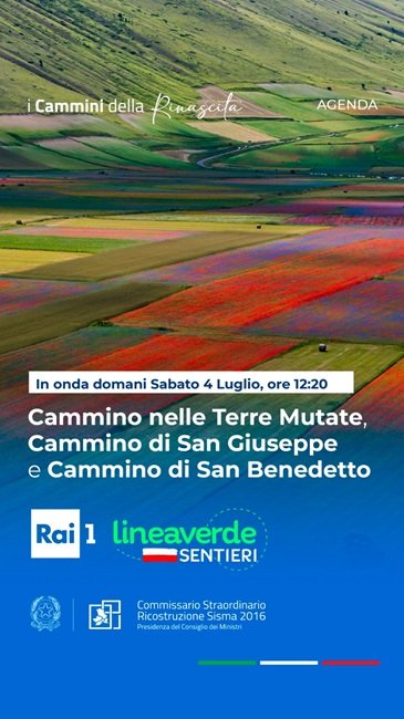 Rai Uno-Linea Verde: I Cammini della Rinascita