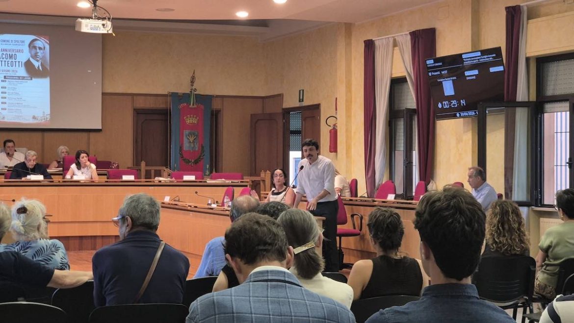 consiglio comunale giacomo matteotti spoltore