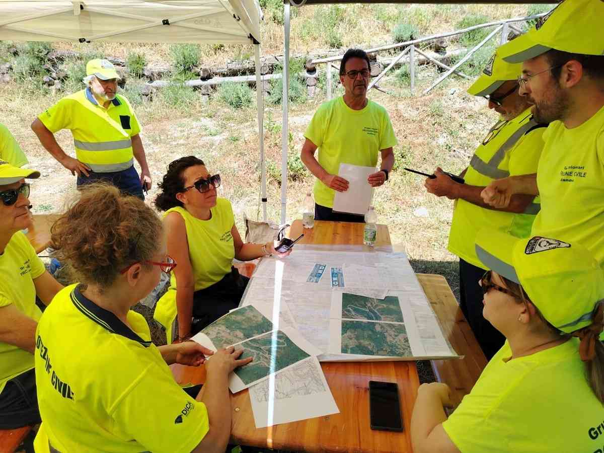Addestramento Protezione Civile