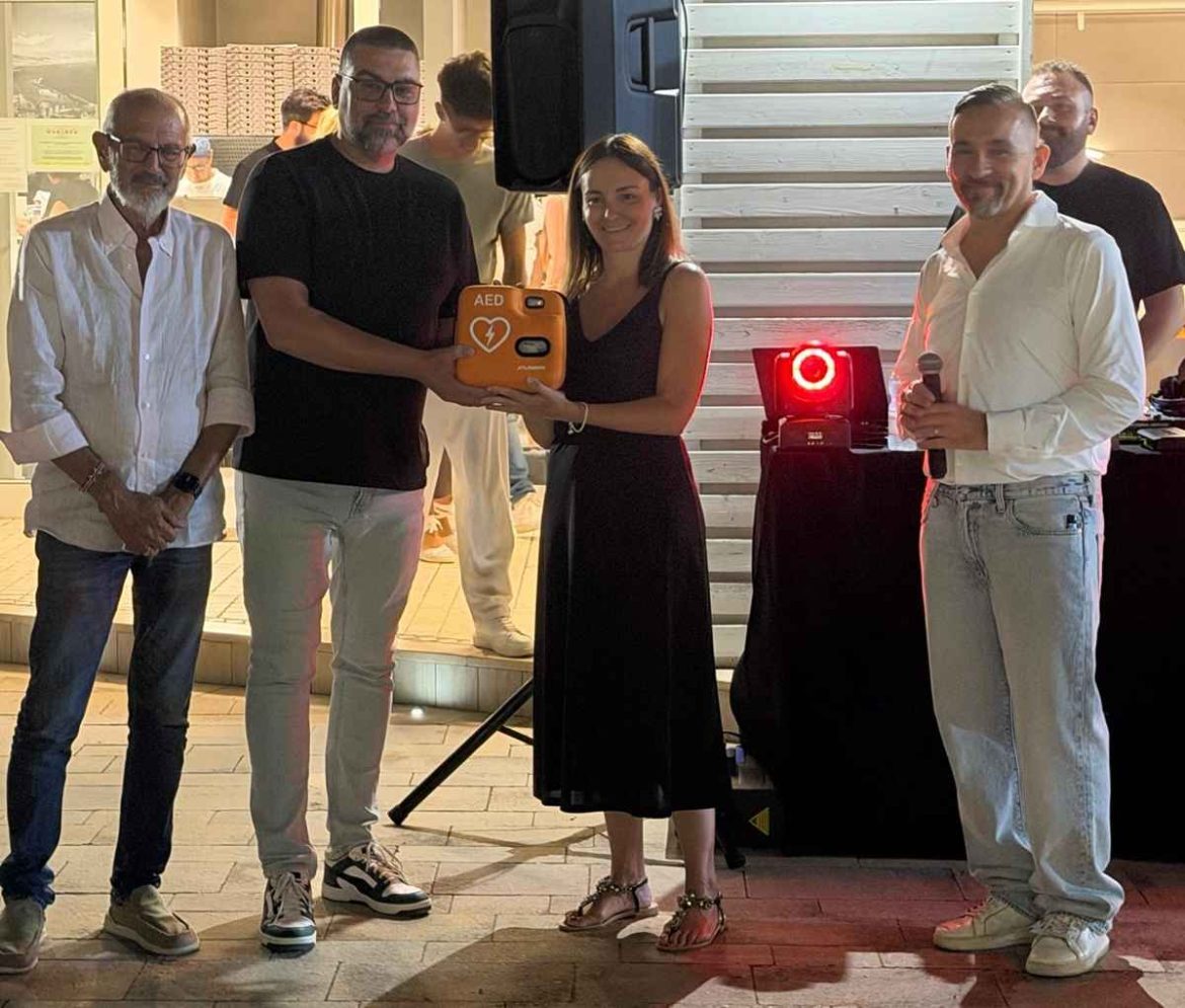 idonazione defibrillatore Nursind Teramo