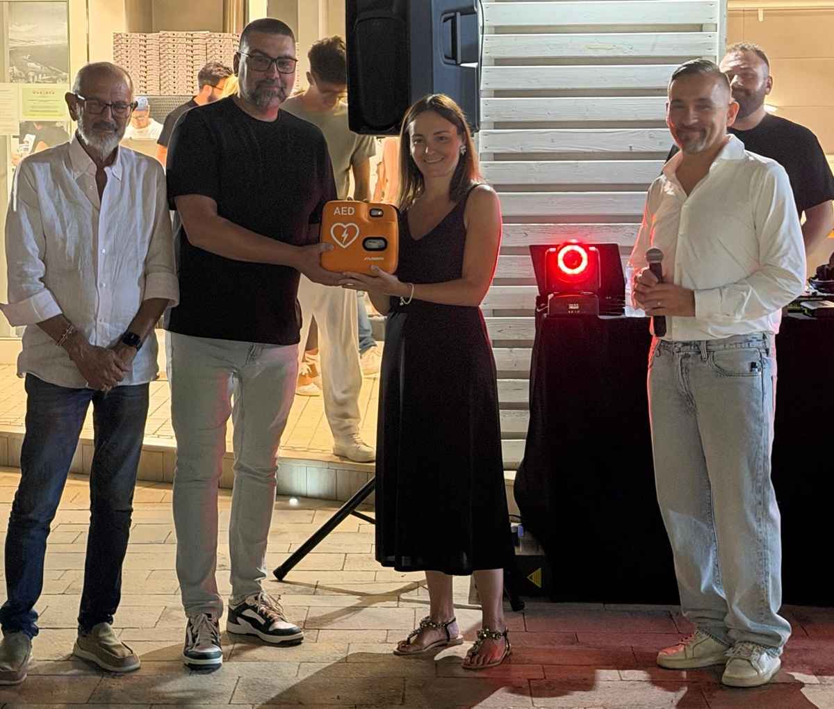idonazione defibrillatore Nursind Teramo