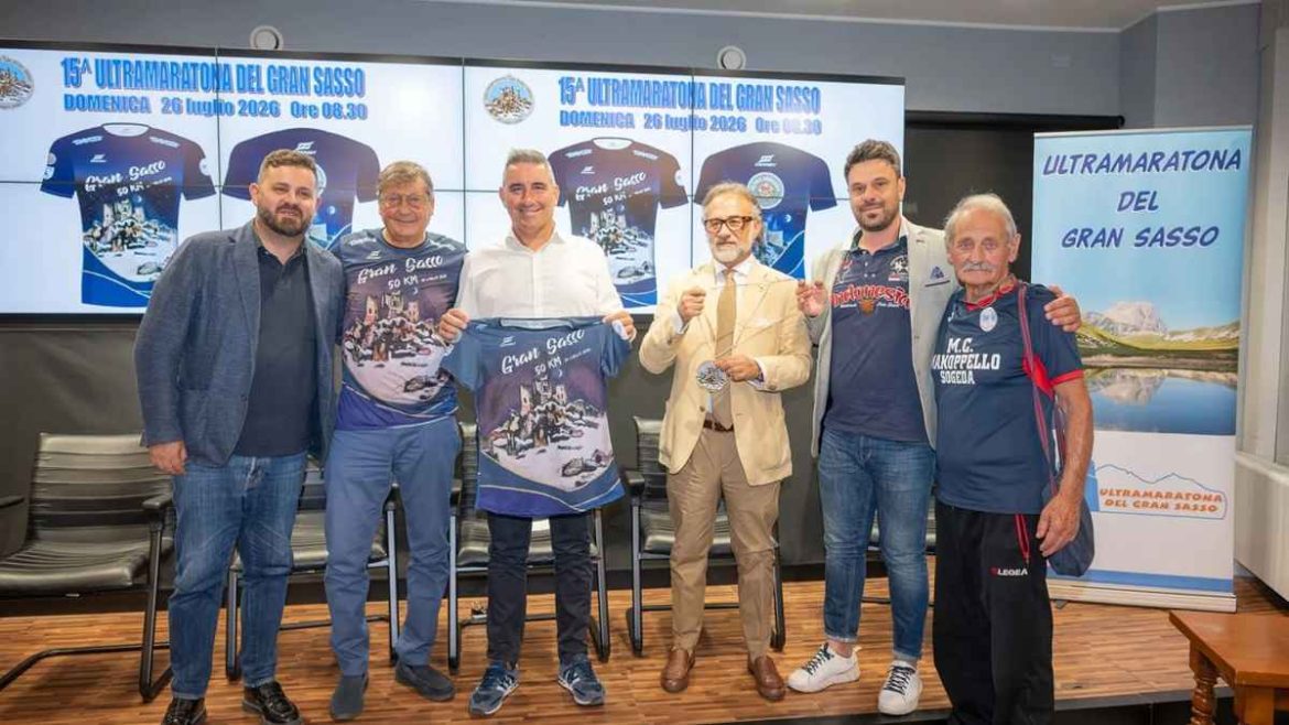 presentazione ultramaratona del Gran Sasso