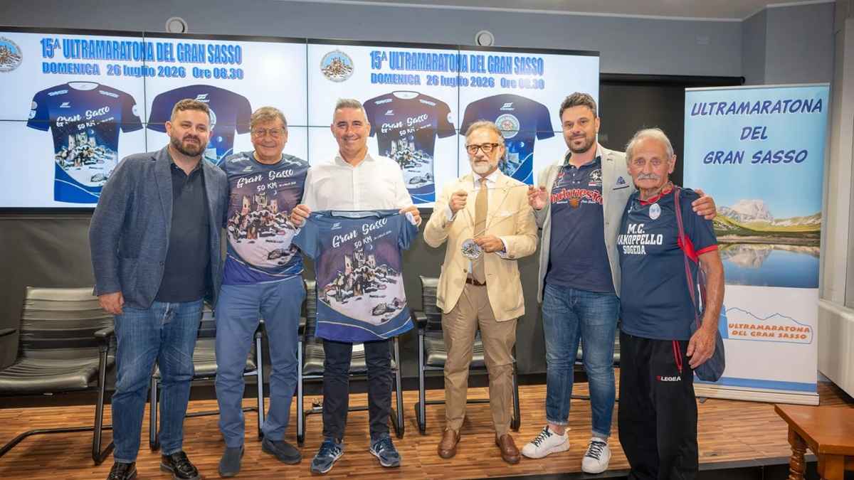 presentazione ultramaratona del Gran Sasso