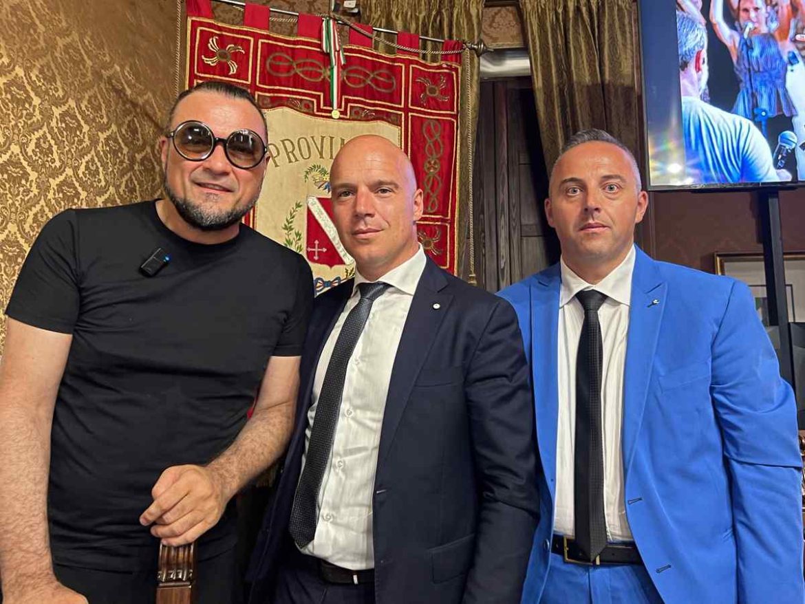 maestro Melozzi - presidente D'Angelo - vicepresidente Marziani
